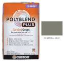 25-Pound Natural Gray Polyblend Plus Sanded Grout, For Grout Joints From 1/8 To 1/2-Inch